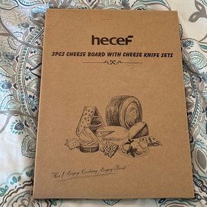 Cheese Board w/cheese Knife Set